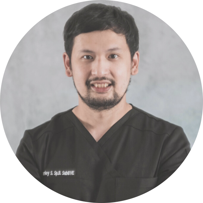 dr. Charley Simanjuntak, Sp.B., Sub BVE, B.Med.Sc.